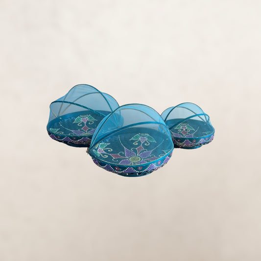 Fruitschaal met vliegenkap