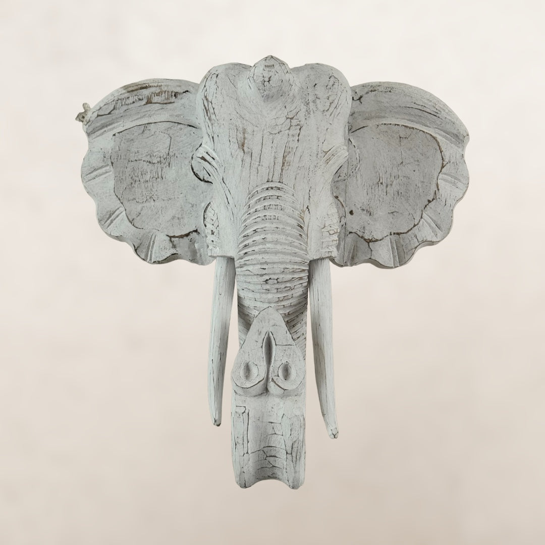 Muurdecoratie "Gajah putih"