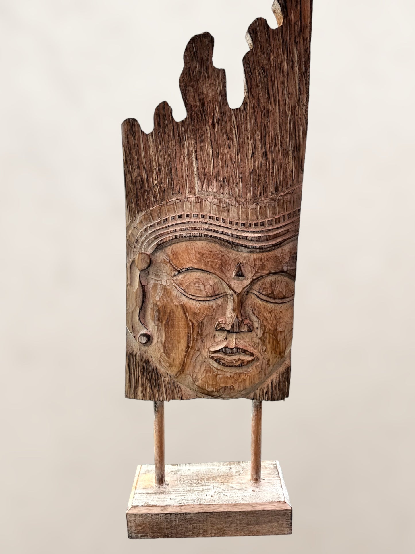Ornament op voet van Buddha